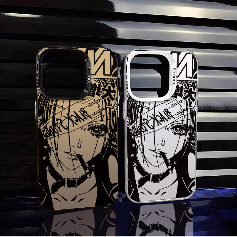 Capinha de celular para Samsung A16 A15 A14 A13 A17 A07 A05 A55 A35 S24 Ultra S25 Ultra capinha Garota de anime 231