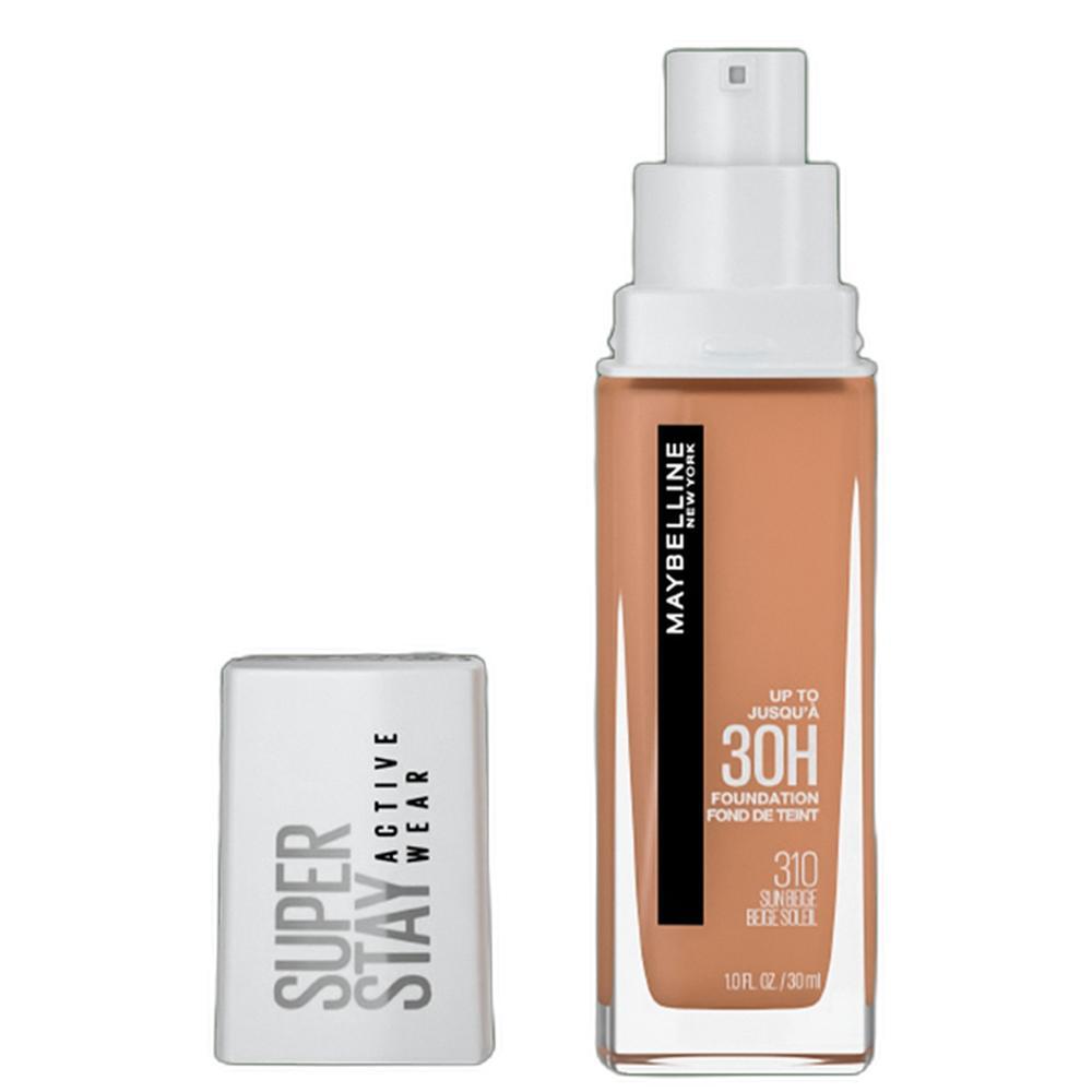 Maybelline Superstay Full Coverage 310 Sun Beige - Base 30ml em Oferta na Shopee
