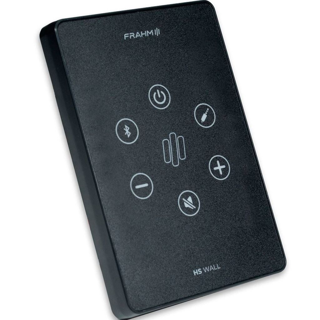 Amplificador Frahm HS Wall G5 Touch de Parede 2 Canais Preto