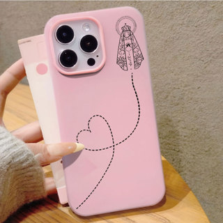 Capinha iPhone Linha Coração Cores Variadas Para iPhone 17 16 15 14 13 12 11 Xr Xs Pro Max Plus Air em Oferta na Shopee