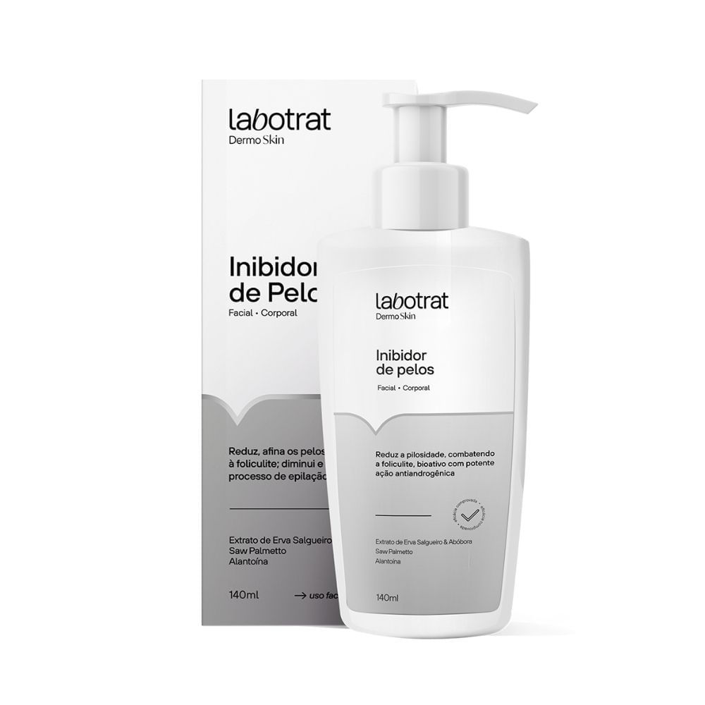 Inibidor de Pelos Labotrat Dermo Skin 140ml em Oferta na Shopee