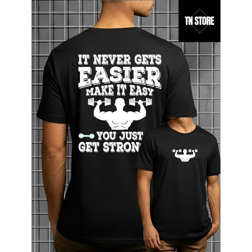Camiseta Academia Gym Musculação Fitness Camisa Blusa Unissex Masculino Feminino 100% Algodão Plus Size