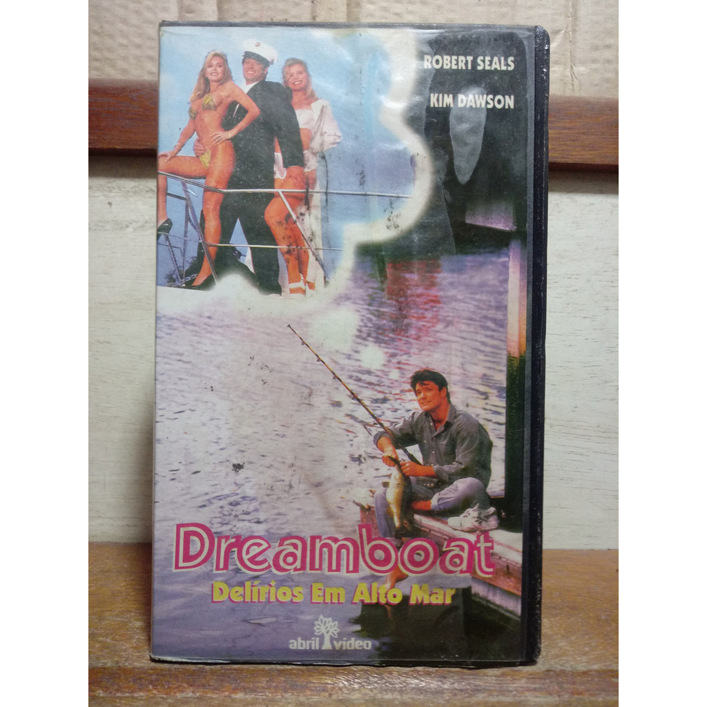 Vhs Dreamboat Delírios Em Alto Mar - Robert Seals - Kim Dawson