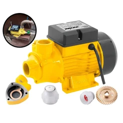 Bomba Periférica Motobomba 1/2 Cv Sucção, Poço, Vonder Amarelo 127/220v 60 Hz Monofásica