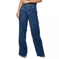 Calça Jeans Sawary Wide Leg - 282426
