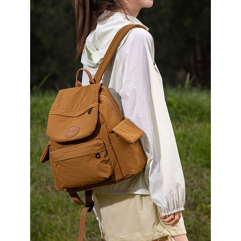 Taoxiaoqi novo estilo elegante All-Match mochila senhoras lazer esportes grande capacidade saco de viagem várias maneira