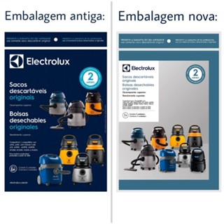 Kit 3 Sacos Aspirador de Pó Electrolux - A10, Acqua Power e Gt2000 (CSE10) em Oferta na Shopee