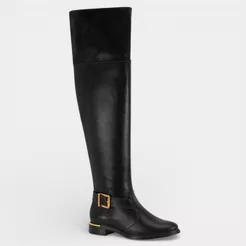 Bota Montaria Vizzano Fivela Cano Alto Feminina - Preto