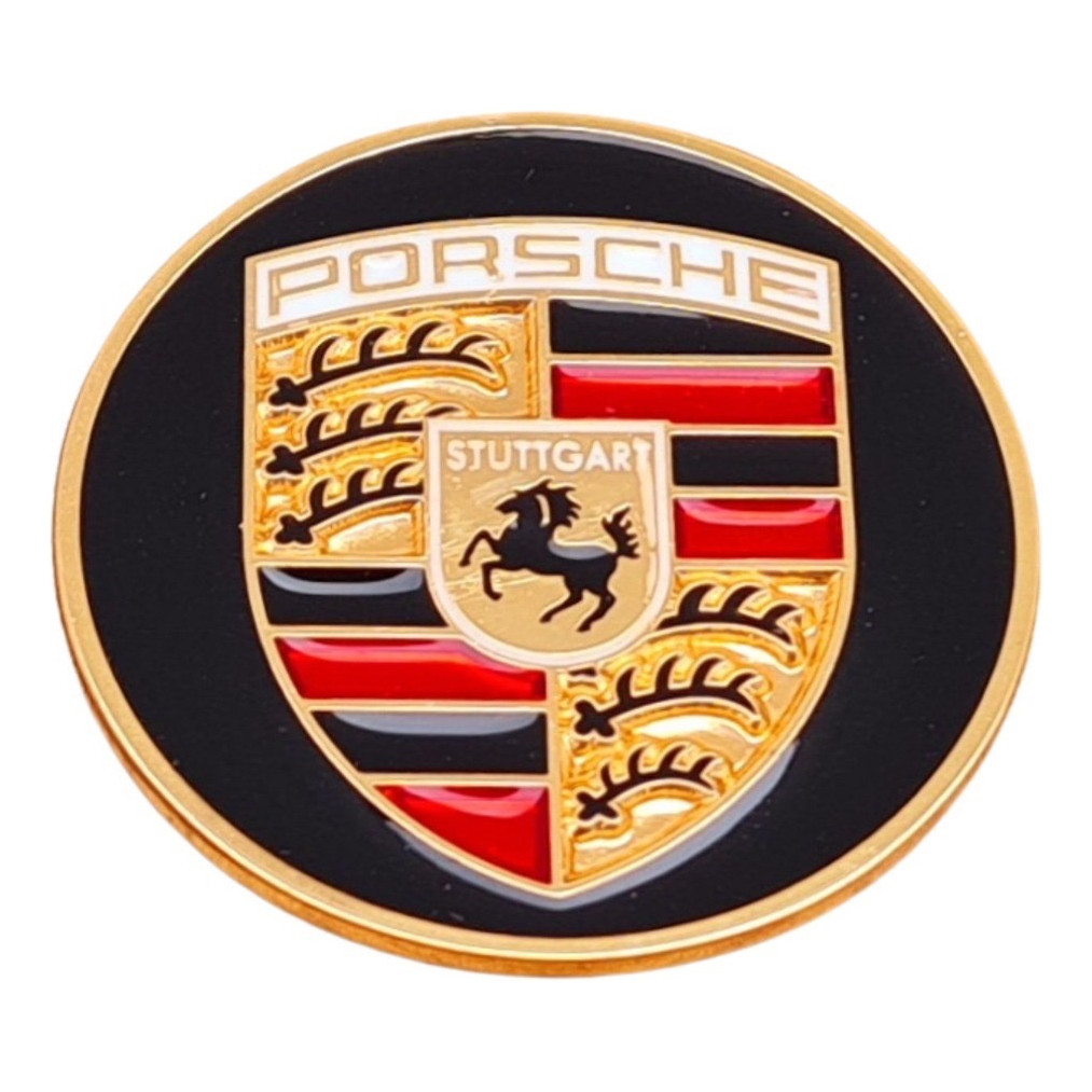 Porsche, Emblema Botão De Buzina (40 Mm)