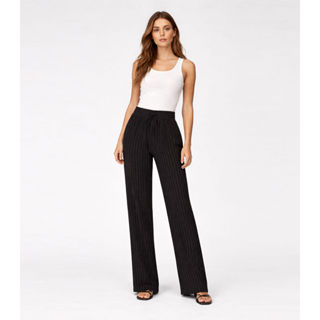 Calça Risca De Giz Feminina Em Air Flow Renaluci Preto em Oferta na Shopee