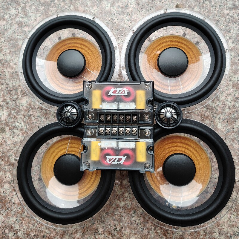 [Fornecimento especial] Baohua Berlin Alto-falante doméstico Balde alterado 22cm Subwoofer médio Buzina de carro Áudio d