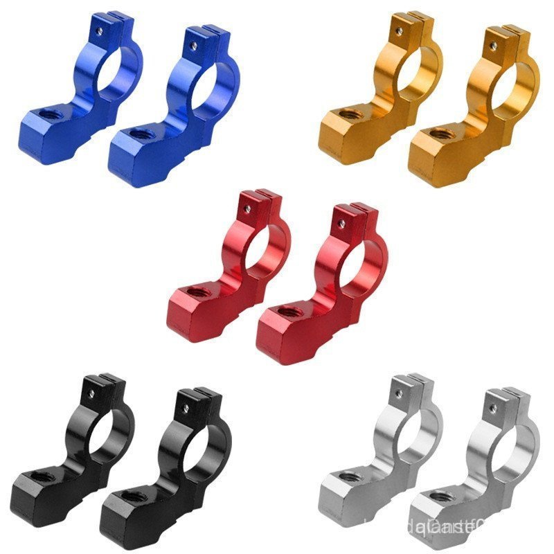 1 Pcs Universal Motocicleta Da Bicicleta ATV Espelho Retrovisor Bracket Adaptador De Montagem Titular Grampo Parafuso CN