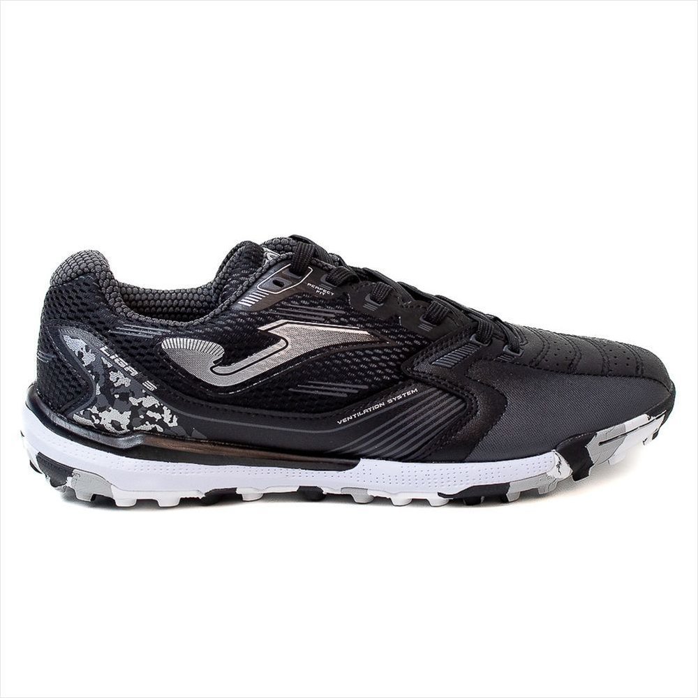 Chuteira Joma Liga 5 Society TF Grama Sintética Conforto Leve Antiderrapante Durável