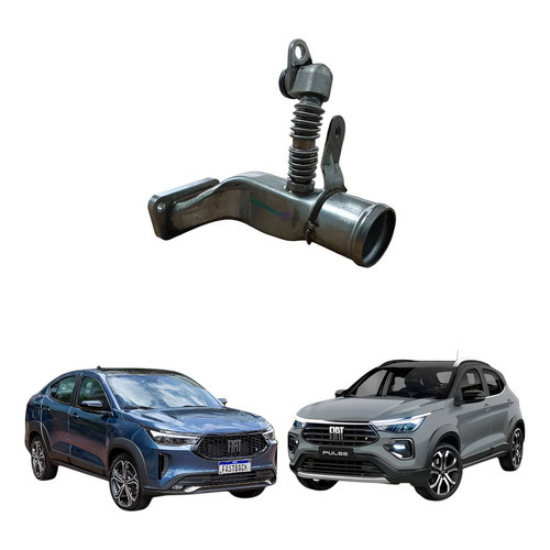Tubo Saida Turbina Fiat Pulse Fastback 1.0 3cc Turbo 21 A 25 Preto