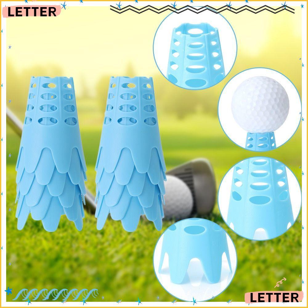Carta 15pcs Tapete De Golfe Tees Substituição De Plástico Para Treinamento Masculino