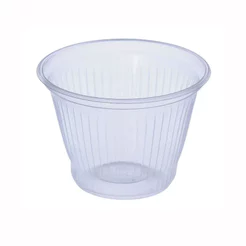 Pote plástico descartável transparente 100ml 100und Altacoppo