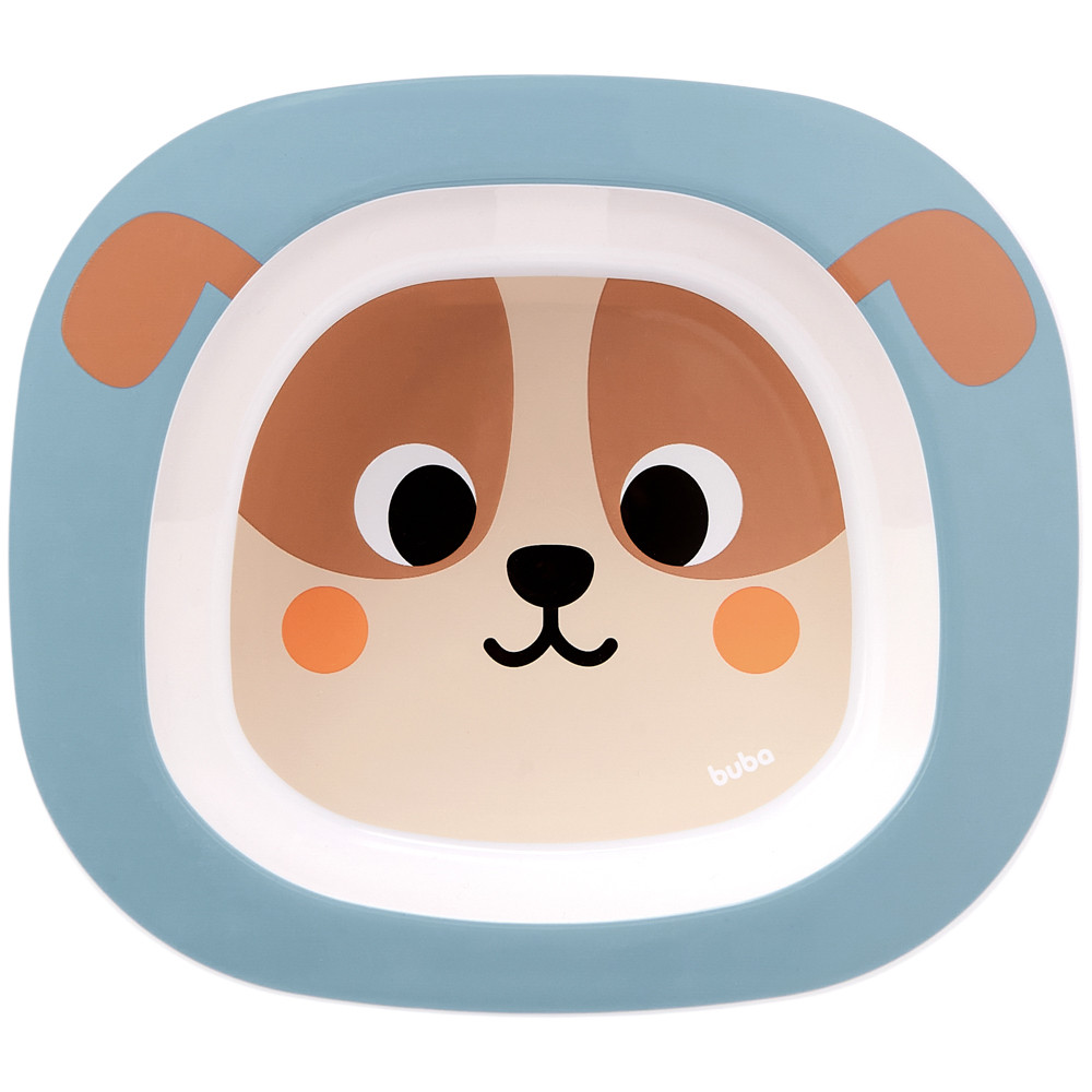 PRATINHO BOWL BUBA ZOO CACHORRO FUNDO em Oferta na Shopee