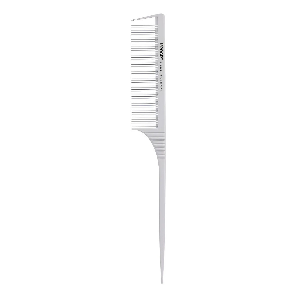 PENTE CAPILAR SPECIAL HAIR LOCK 2 CERAMICA CABO METAL PROART BRANCO