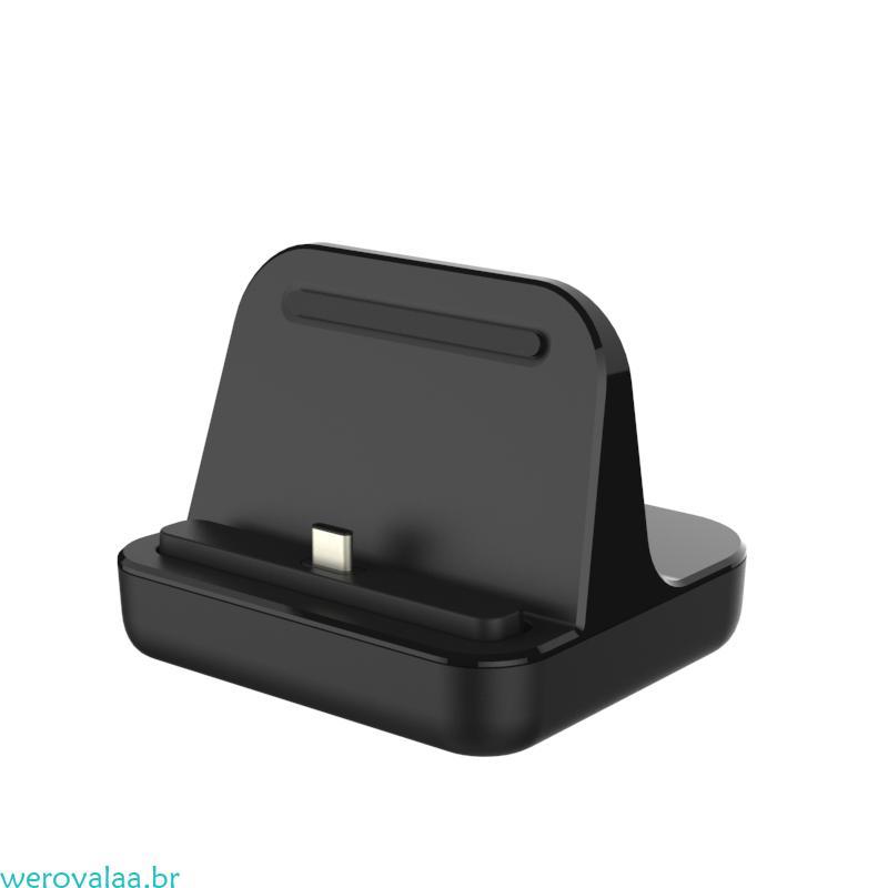 Weroyala Tipo-C Doca Carregador Carregamento Desktop USB 3 1 Estação Berço Para Telefone 5 Mi5