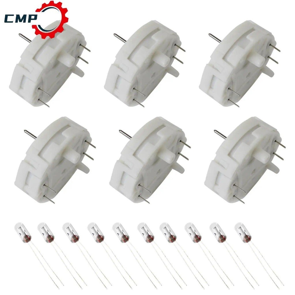 Kit De Cluster De Calibre 6x , Lâmpadas 10 Para Veículos Chevy E GM Acessórios Interiores Automotivos Das Do Velocímetro