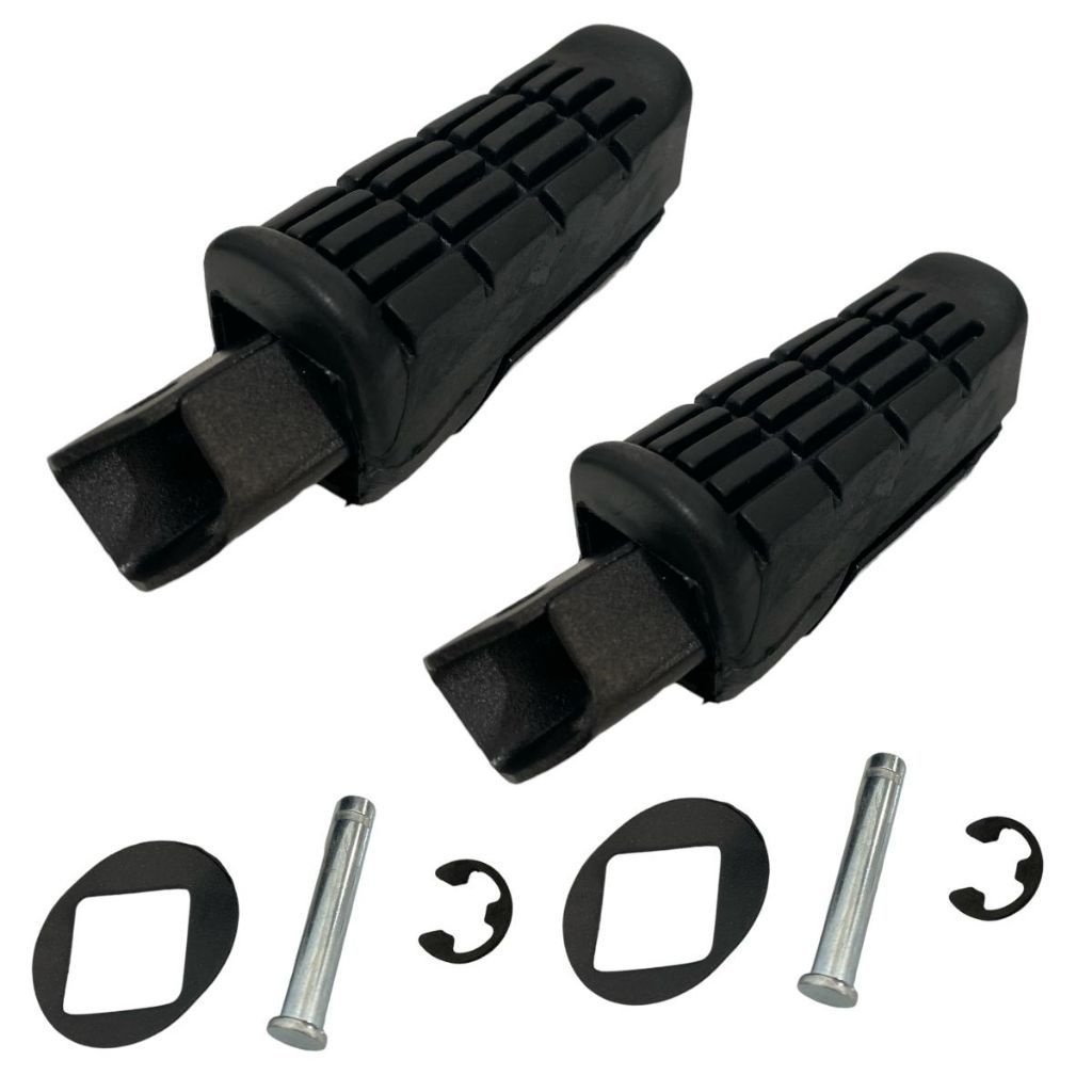 Pedaleira Dianteira Traseira Par Cbx 200 - Cbx 250 - Twister Cb 300