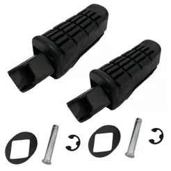 Pedaleira Dianteira Traseira Par Cbx 200 - Cbx 250 - Twister Cb 300