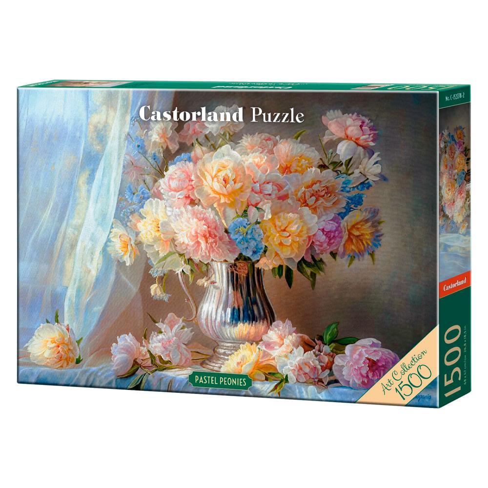 Puzzle 1500 Peças Peônias Castorland 152278