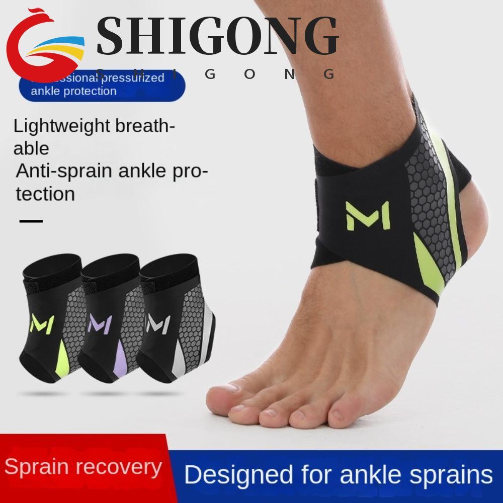 SHIGONG Capa De Proteção Para Tornozelo , Faixa Elástica Protetor De Suporte Respirável em Oferta na Shopee