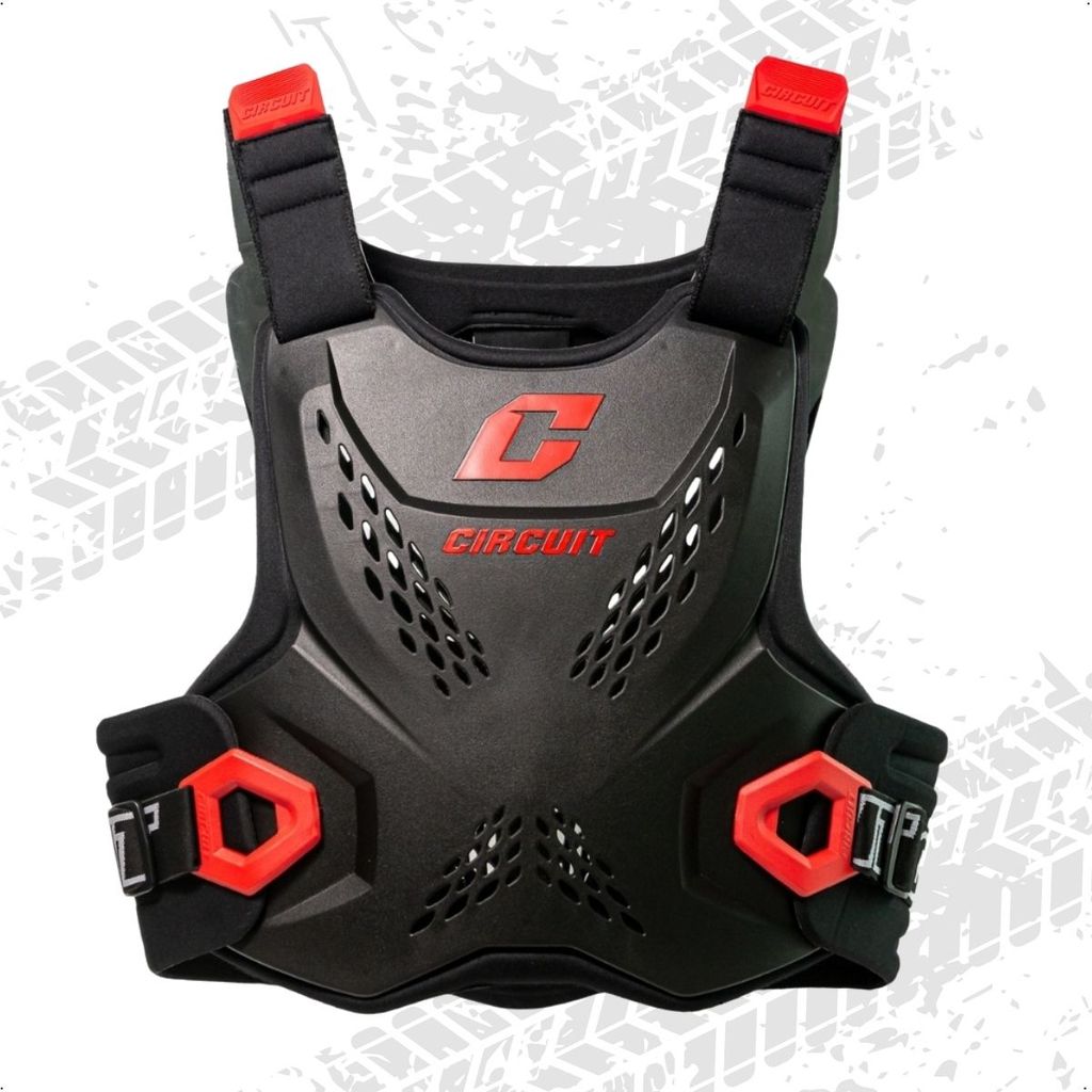 Colete Protetor Circuit Defender Motocross Trilha Enduro