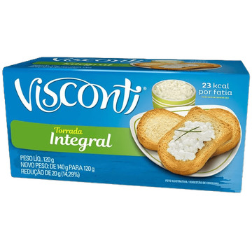 Visconti Integral Torrada em Oferta na Shopee