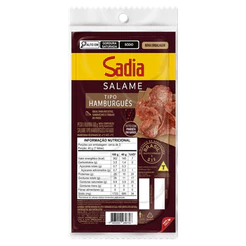 Sadia Salame hamburguês fatiado 100g