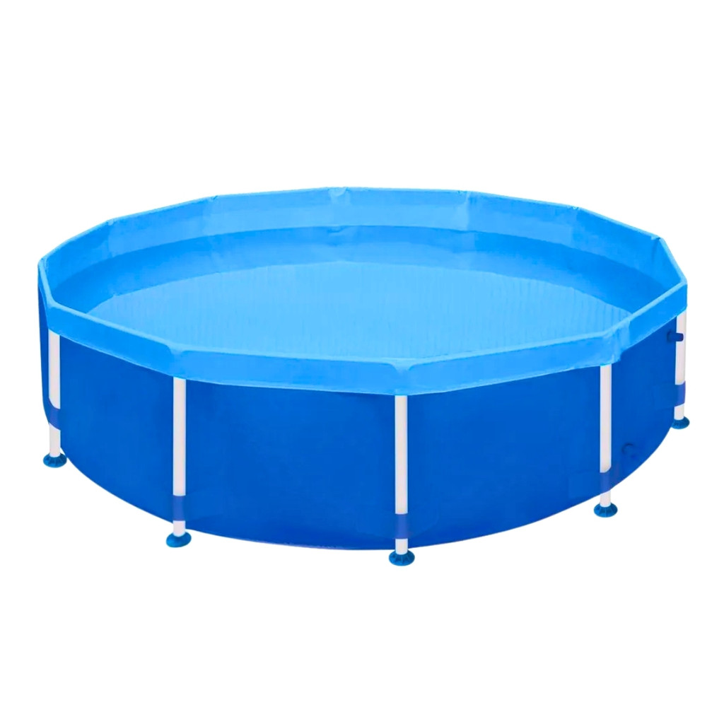 Piscina Redonda Estrutural Grande PVC 5500 Litros - Mor