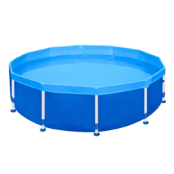Piscina Redonda Estrutural Grande PVC 5500 Litros - Mor