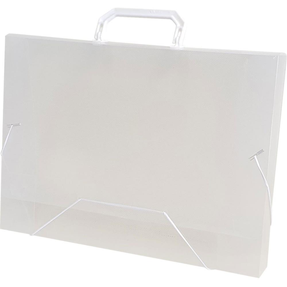 Maleta Plástica com ALÇA Ofício Cristal 43MM em Oferta na Shopee