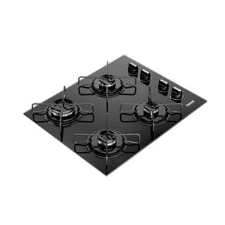 Cooktop 4 Bocas CDO60BE Preto - CONSUL em Oferta na Shopee