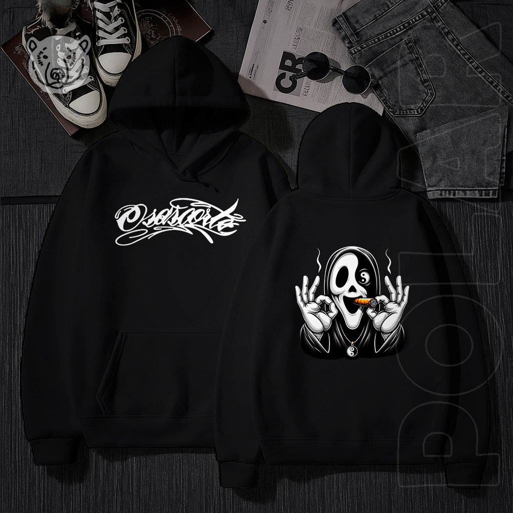 Moletom Blusa de Frio Osascorte Morte Motoqueiro LANÇAMENTO