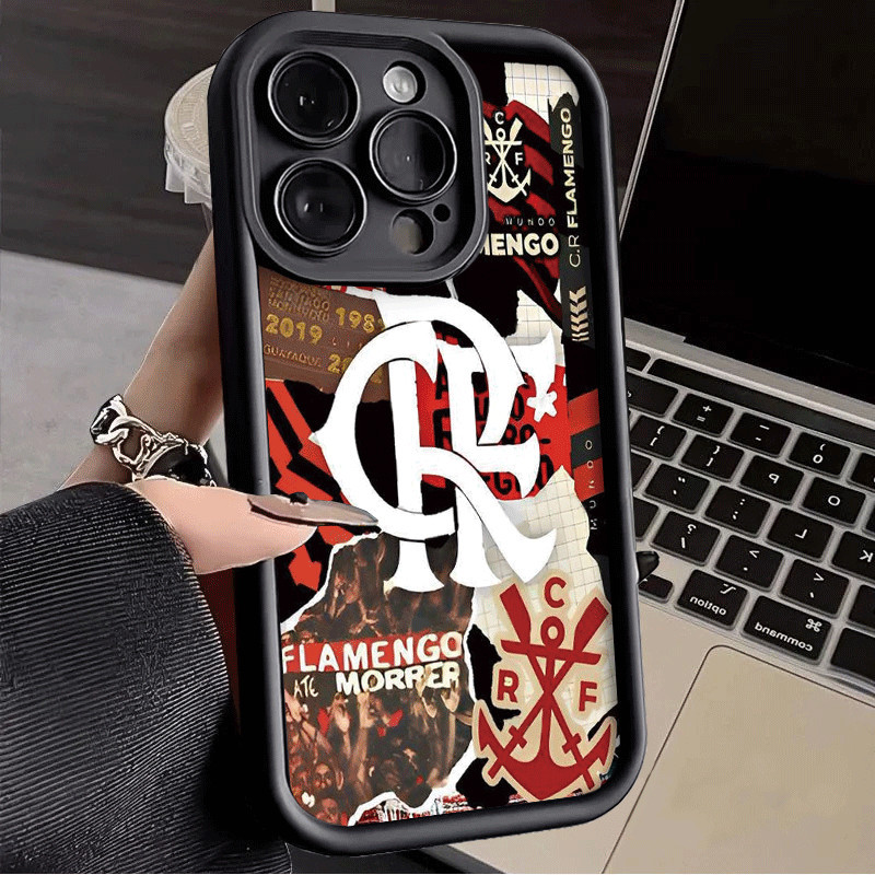 Capa de Celular CR Flamengo Escudo Oficial para Redmi Note 15 14 13 12 12S 11 10 9 8 7 Pro Plus Xiaomi Turbo em Oferta na Shopee