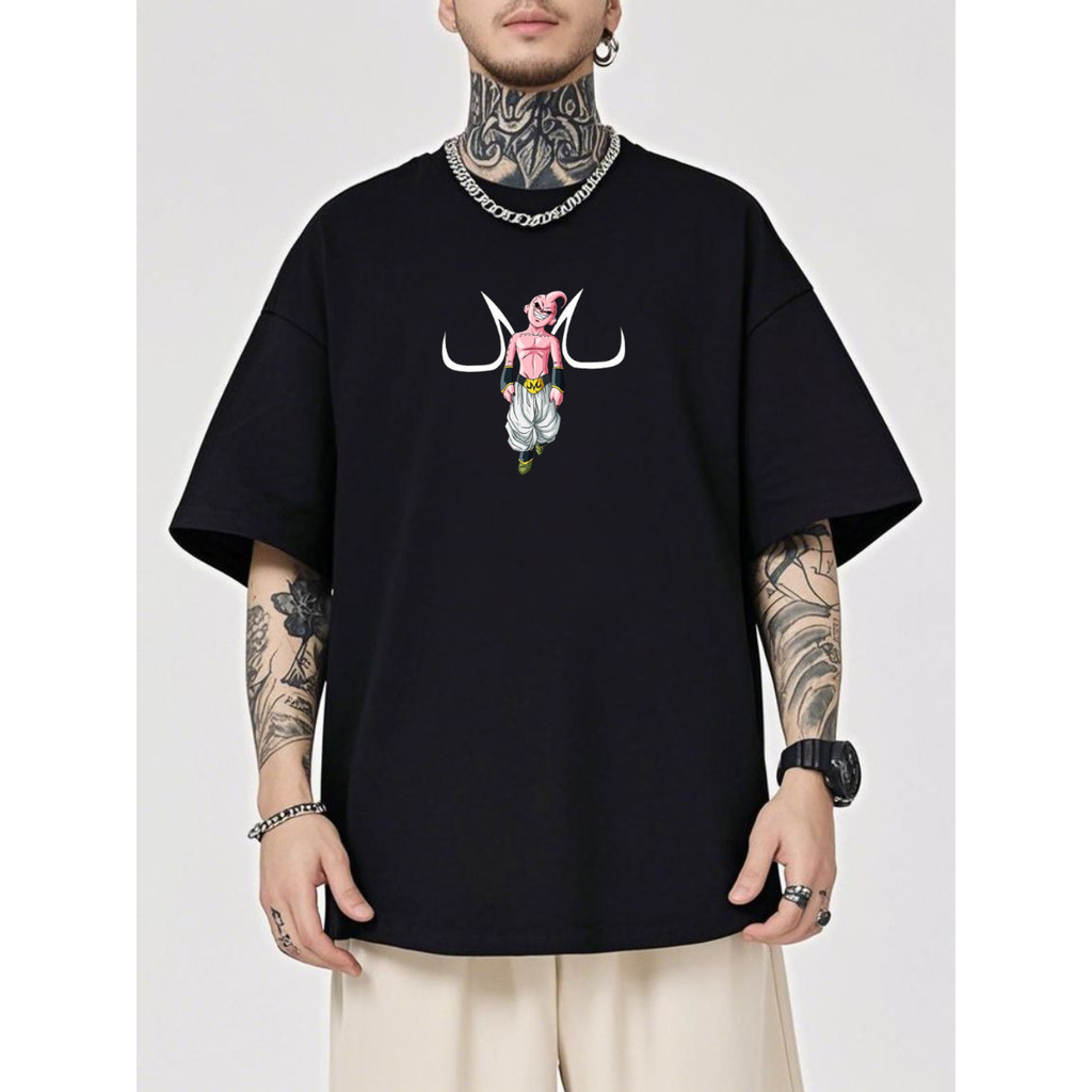Camiseta Camisa Majin Boo Kid Streetwear Dragon Ball