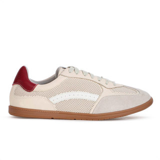Tênis Democrata Olivia Camurça Off White - Feminino em Oferta na Shopee