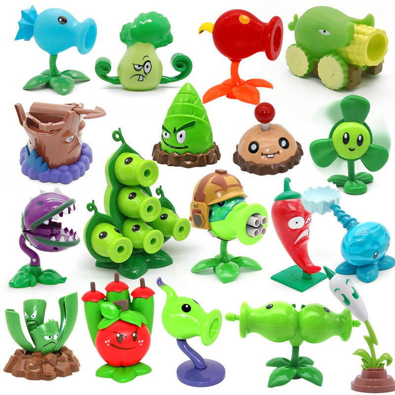 Novas Plantas vs . Zumbis , Tesouros Vermelhos , Boneca Canhão De Milho , Brinquedo Único De Cola Macia E Dura Para Cria