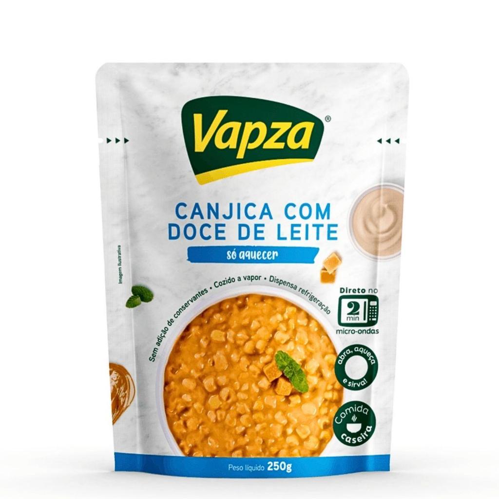Canjica com Doce De Leite 250G Só Aquecer Vapza