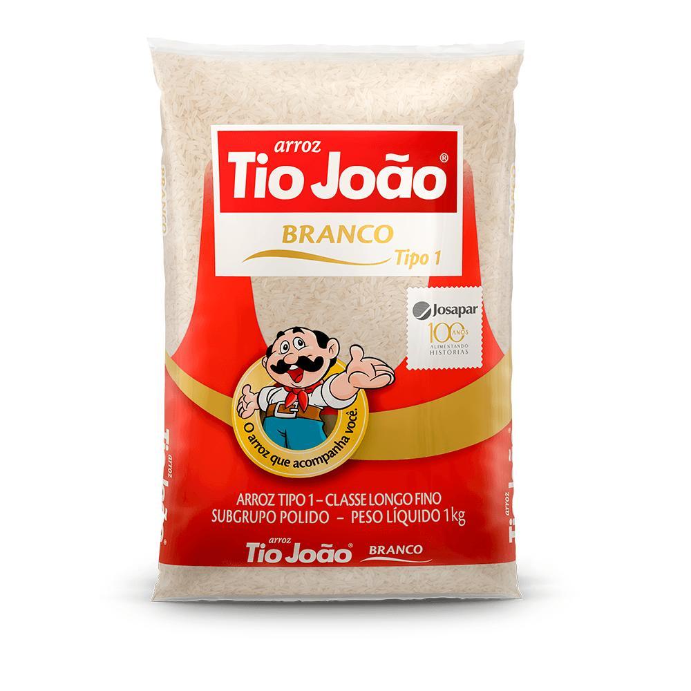 Arroz Tio João Branco 1kg em Oferta na Shopee