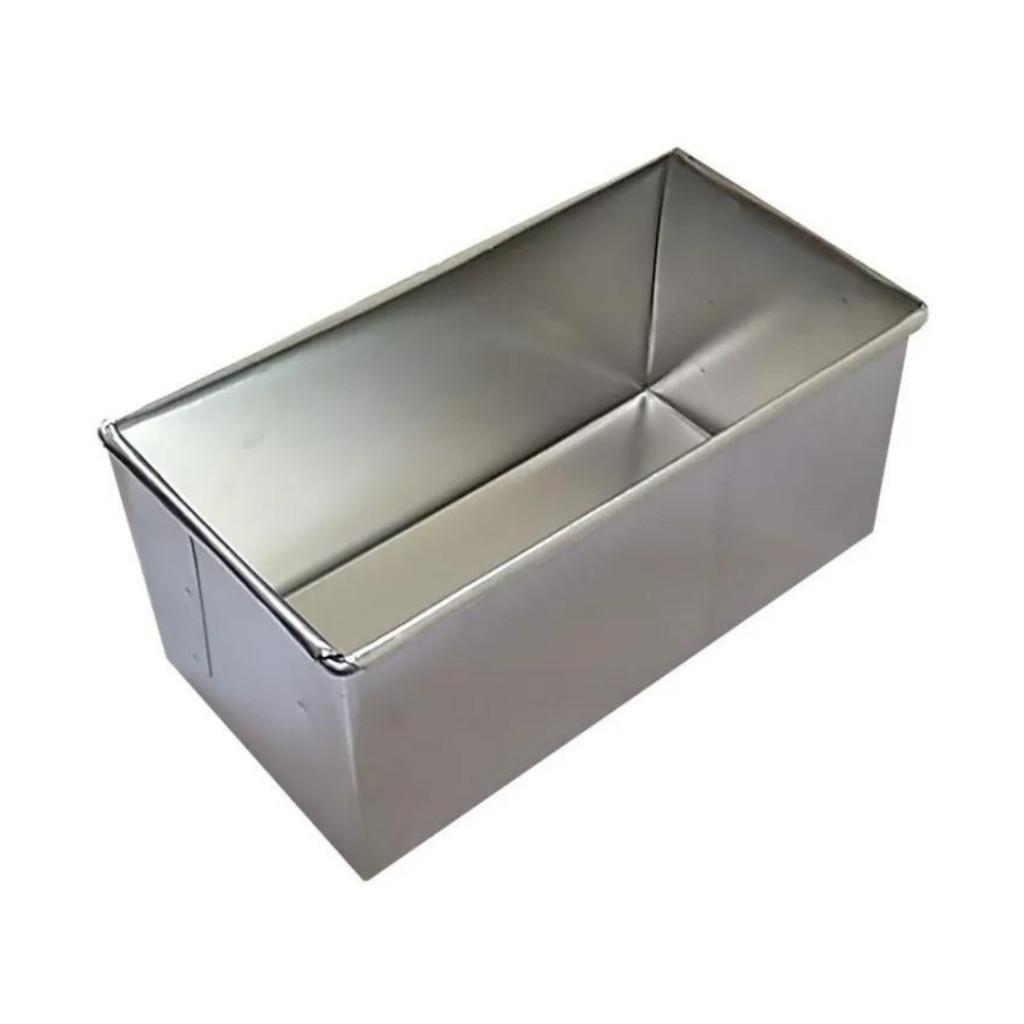 Forma Para Pão de Forma e Bolo Retangular 24x10x10 Sem Tampa em Aluminio em Oferta na Shopee