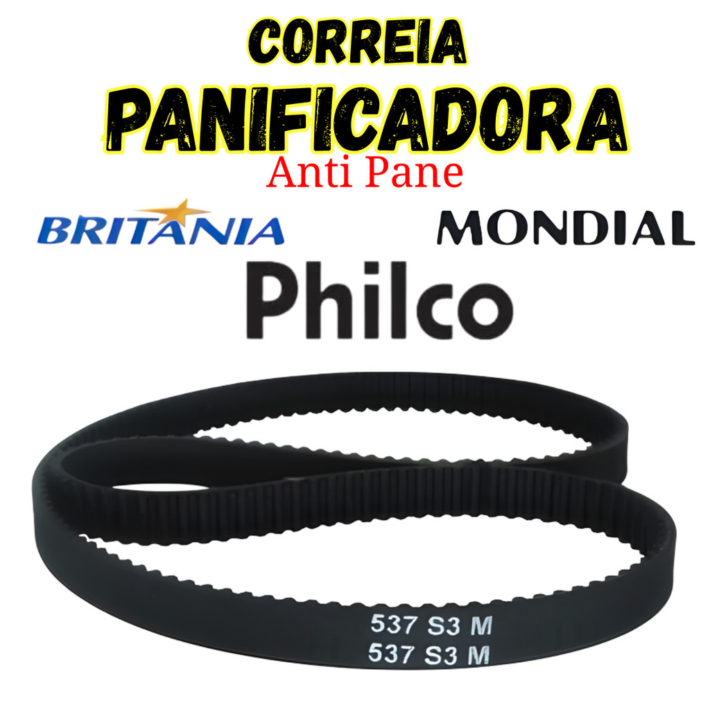 Imagem Correia Motor Panificadora  Multipane MONDIAL BRITANIA/PHILCO