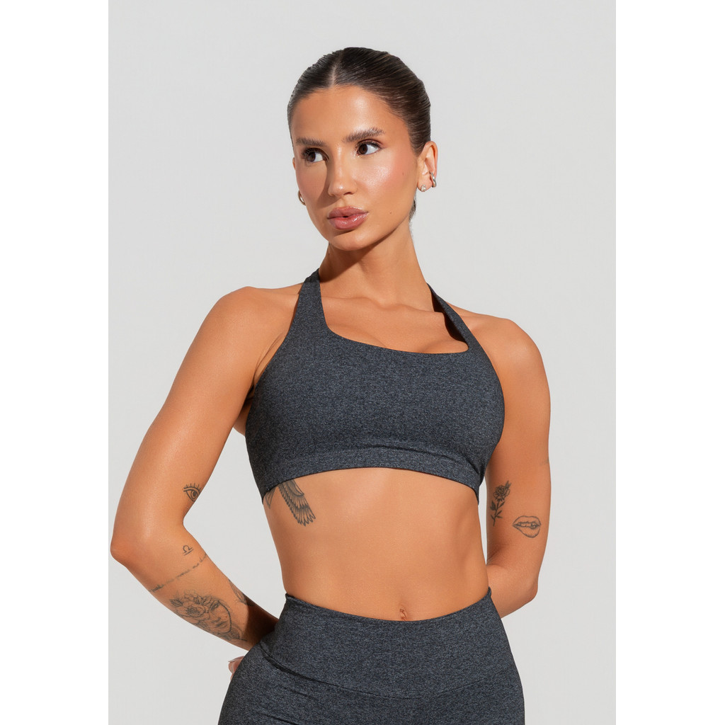 TOP FITNESS FEMININO MODELO NADADOR SOUL DLK em Oferta na Shopee