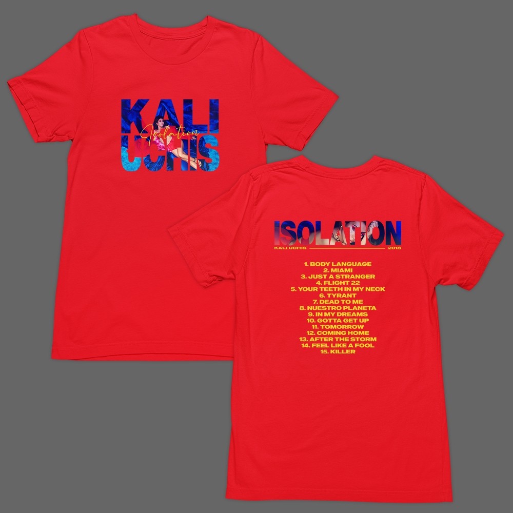 Camiseta  089 Unissex Estampa Kali Uchis, camiseta casual de verão, Alta Qualidade, Promoção Envio Rápido