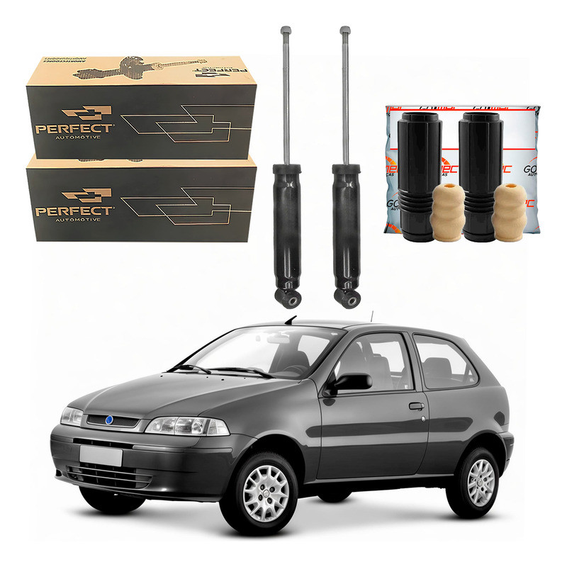 Kit Amortecedor Traseiro Fiat Palio 1.0 1.3 2001 A 2004 em Oferta na Shopee