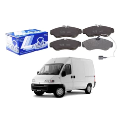 Pastilha Freio Dianteira Fiat Ducato 2.8 Aro 16 2000 A 2006