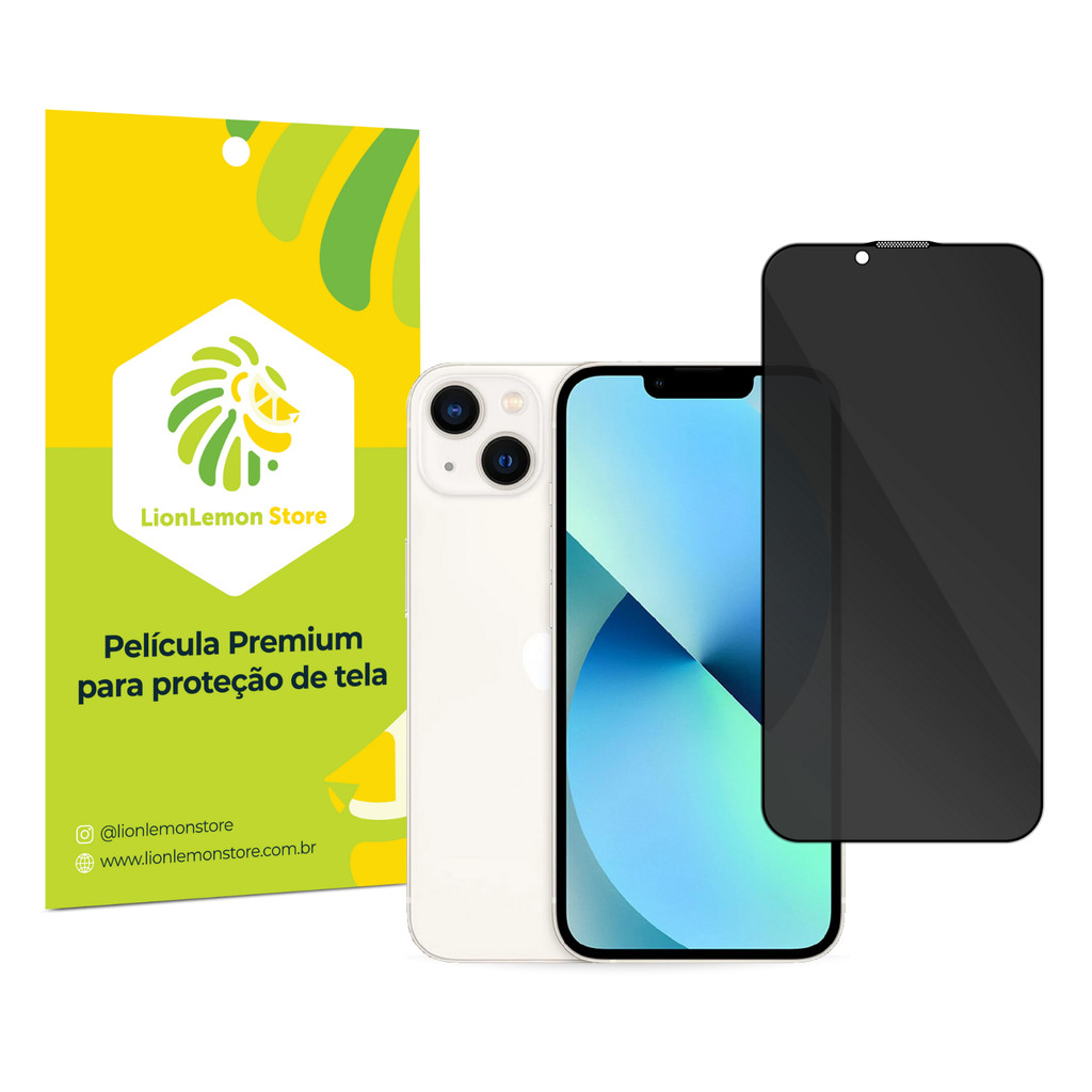 Película de Privacidade Ultrashield LionLemon para iPhone 13