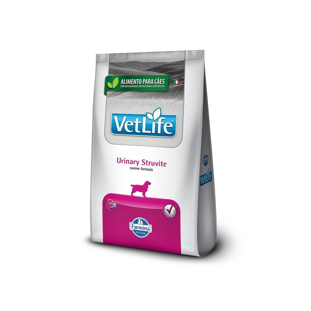 Urinary Struvite para Cães Adultos de Todas as Raças 10,1Kg Vet Life